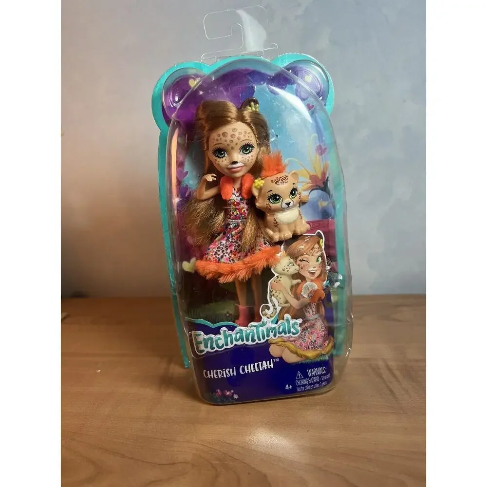 ENCHANTIMALS Cherish Cheetah FJJ20 Mattel NEW In Box